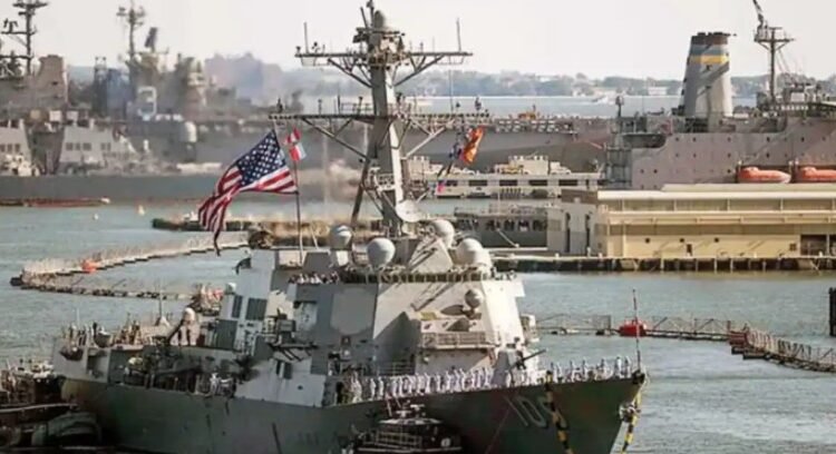 Se acercan buques de guerra de Estados Unidos a costas de Venezuela Se acercan buques de guerra de Estados Unidos a costas de Venezuela