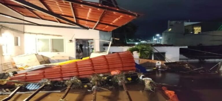 Se inundan 40 casas por fuertes lluvias en Cuernavaca