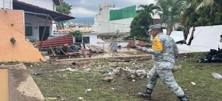 Activan Plan DNIII por daños causados por lluvias en Cuernavaca