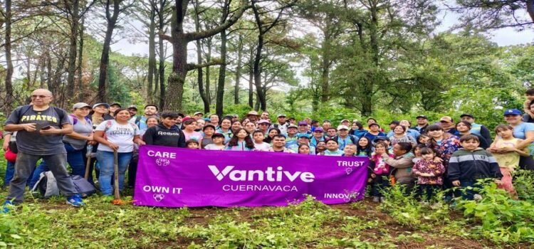 Realizan campaña de Reforestación ambiental en Ocotepec, Cuernavaca