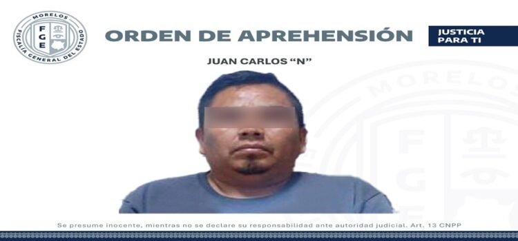 Detienen a sujeto por el delito de homicidio calificado de un abogado en Cuernavaca