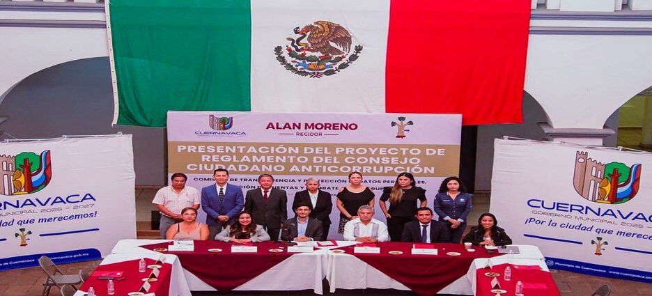 Gobierno de Cuernavaca impulsa creación del Consejo Ciudadano Anticorrupción