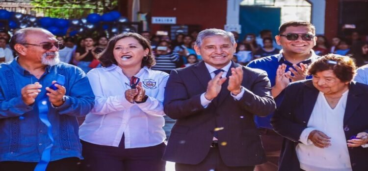 Celebran el 99 aniversario de Escuela Primaria Enrique Pestalozzi en Cuernavaca
