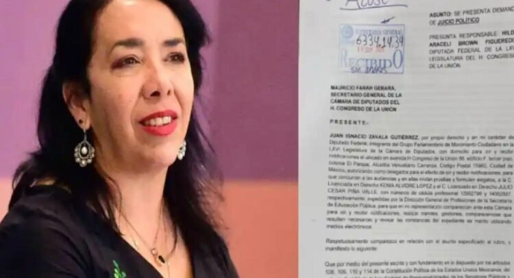 Solicita el MC juicio político contra legisladora de Morena Solicita el MC juicio político contra legisladora de Morena