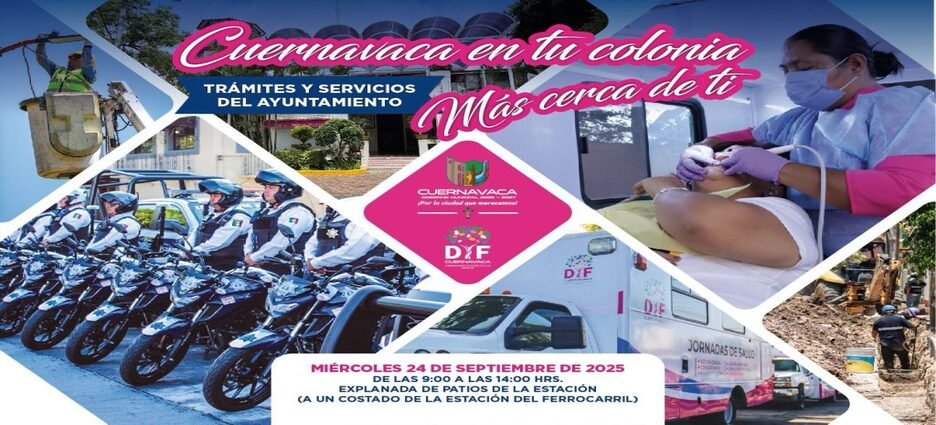 Programa "Cuernavaca en tu colonia" acercara servicios municipales a población