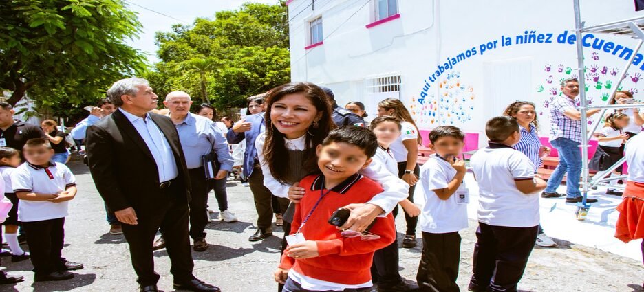 Infancia de Cuernavaca inaugura mural en sede Papagayo