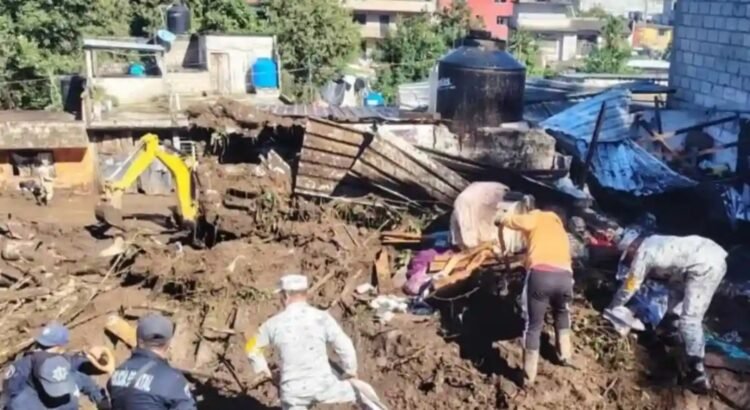 Reporta el gobierno federal 139 municipios afectados por luvias