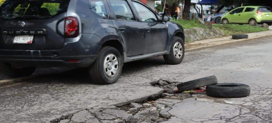 Automovilistas no solicitan indemnización por daños de baches en Cuernavaca