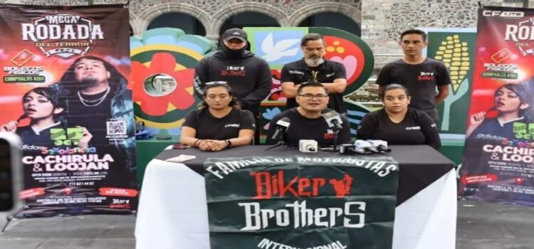 Rodada del Terror en Cuernavaca; busca romper estigmas y promover la paz