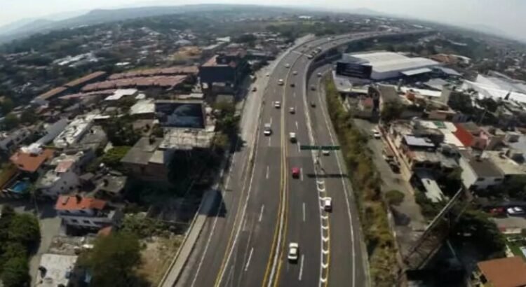 Cortes viales en Libramiento de Cuernavaca