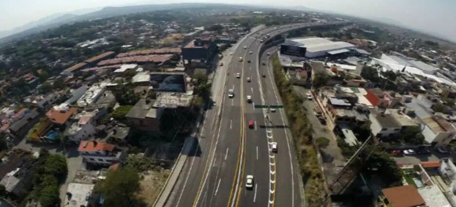 Cortes viales en Libramiento de Cuernavaca