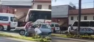 Pleito vial termina en amenaza con armas blancas en Cuernavaca
