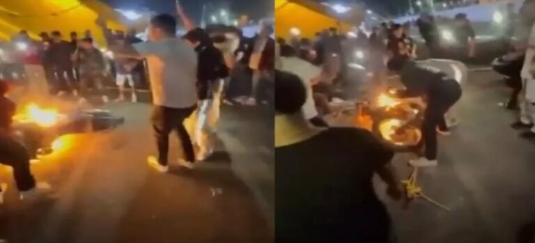 'Rodada del terror' termina en golpes en Cuernavaca