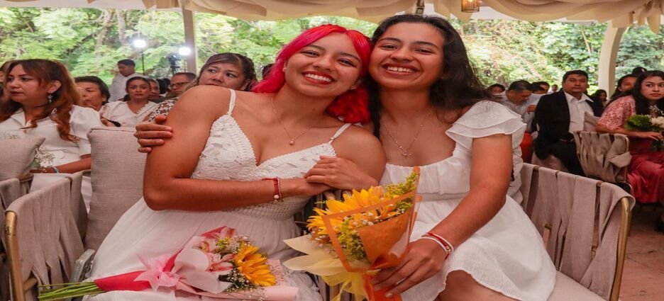 106 parejas dan el "sí" en simultaneo en Cuernavaca