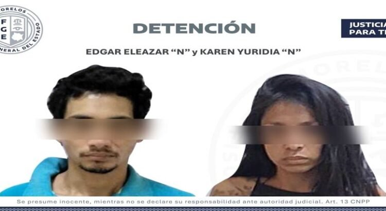 Detienen a pareja por romper sellos de casa asegurada en Cuernavaca Detienen a pareja por romper sellos de casa asegurada en Cuernavaca