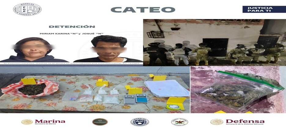 Catean inmuebles por drogas en Cuernavaca y Yautepec