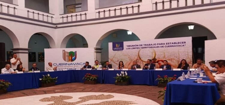 Realizan reunión de trabajo para establecer los límites territoriales de Cuernavaca