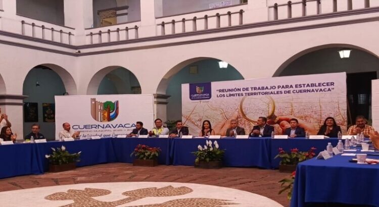 Realizan reunión de trabajo para establecer los límites territoriales de Cuernavaca