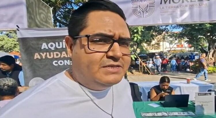 Habilitan módulo temporal para obtener placas de discapacidad en plaza de armas en Cuernavaca