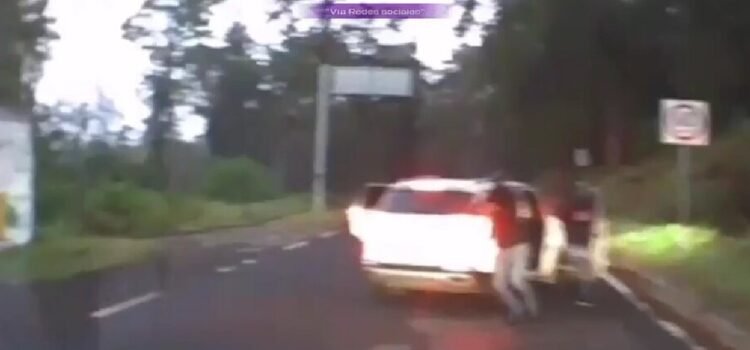 Captan intento de asalto en carretera federal México-Cuernavaca