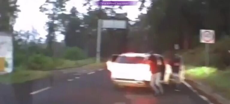 Captan intento de asalto en carretera federal México-Cuernavaca