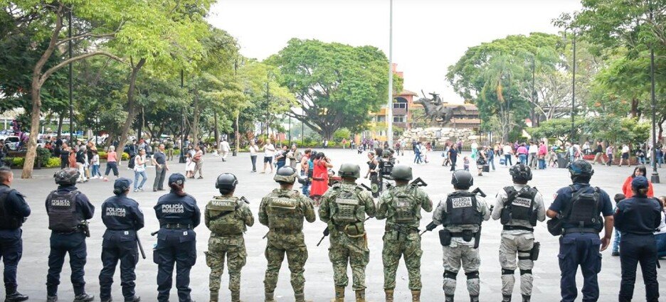 Mesa de Coordinación Estatal implementa operativos de seguridad en Cuernavaca