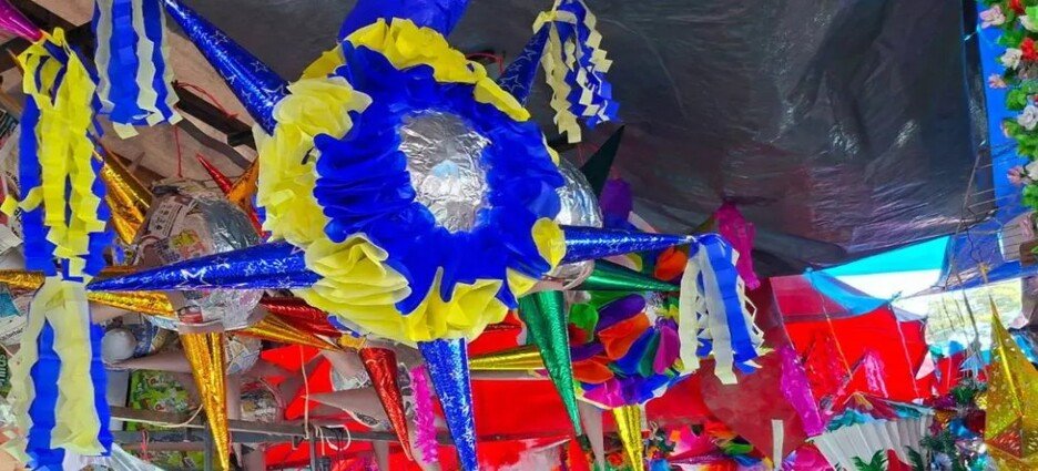 Disminuyen ventas de piñatas en el mercado ALM de Cuernavaca