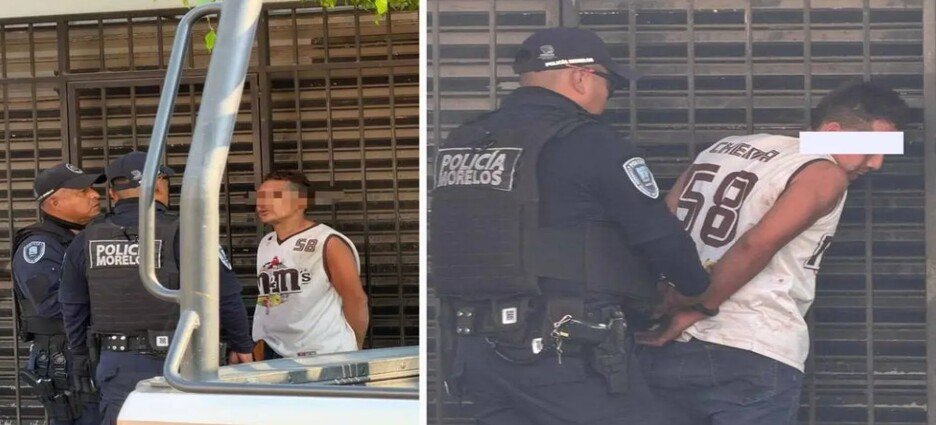 Vecinos detienen a presunto ladrón en flagrancia en Cuernavaca