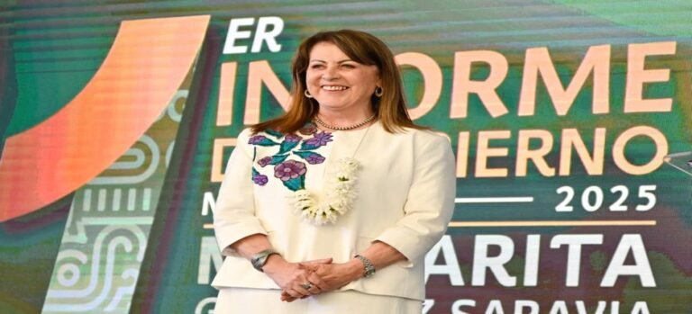 Gobernadora Margarita González Saravia presenta informes en las 7 regiones de Morelos