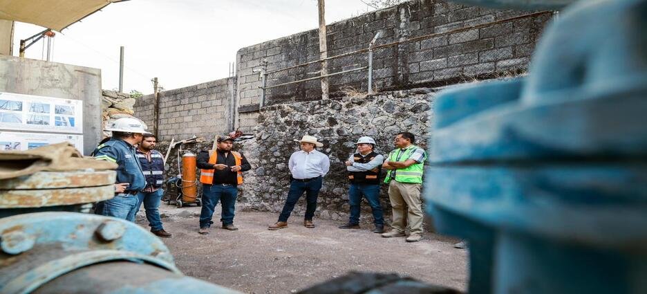 Mejoran infraestructuctura hidráulica con supervisión del alcalde Uriostegui