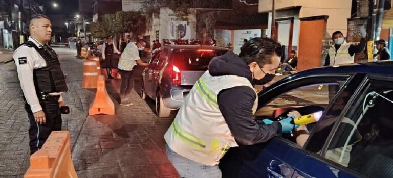 #Salud Implementan operativo 'Conduce sin Alcohol' en Cuernavaca