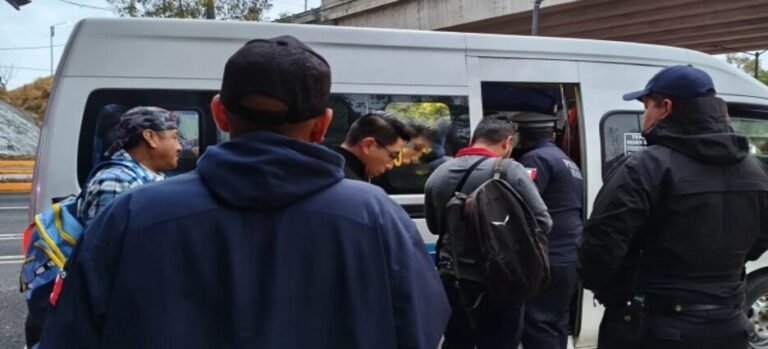 Realizan operativo de seguridad en transporte colectivo de Cuernavaca