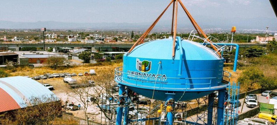 Alcalde Urióstegui consolida infraestructura hídrica en Cuernavaca
