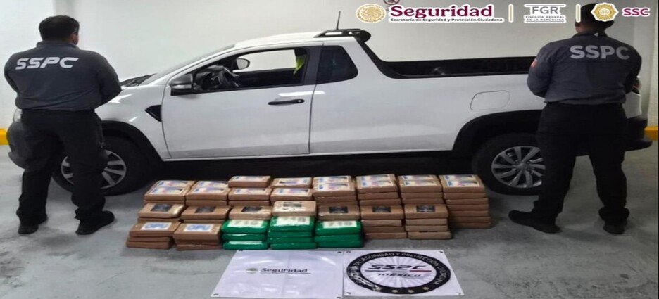 Detienen a sujeto con 217 kilos de cocaína ocultos en su camioneta